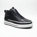 Men’s Croc-Texture High-Top Casual Sneakers – Premium Streetwear Shoes