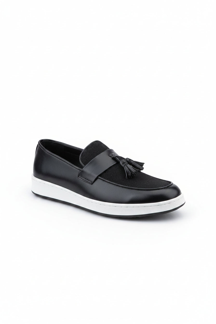 Luxury Tassel Leather Loafers – Elegant Slip-On Smart Casual & Formal Comfort Shoes