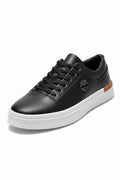 Men’s Premium Leather Casual Sneakers – Stylish Everyday Lace-Up Shoes